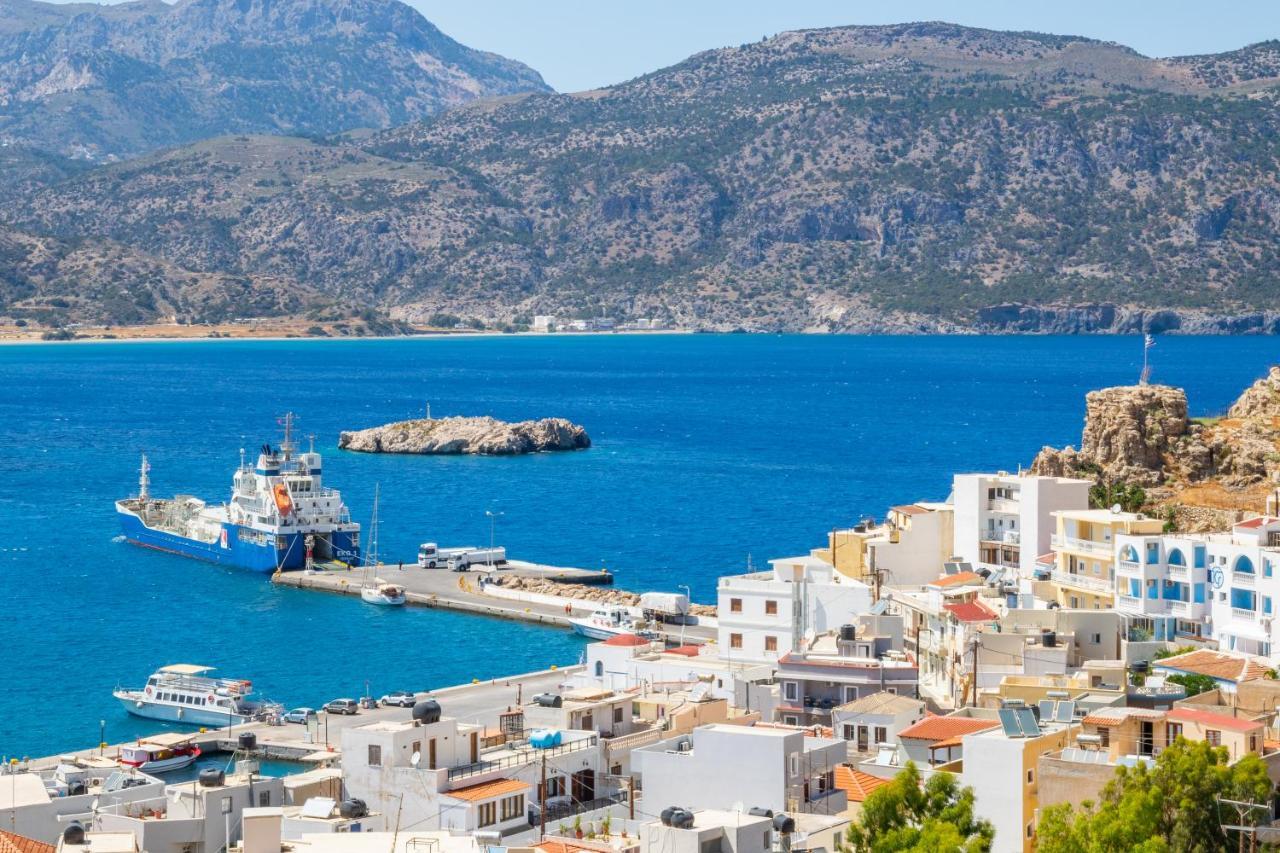 Apartmán Harbor View Karpathos Exteriér fotografie